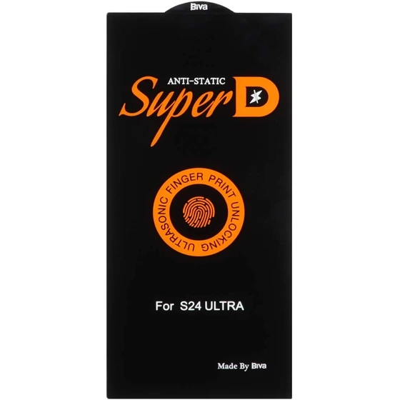 گلس شیشه ای فول چسب Samsung Galaxy S24 Ultra مدل BIVA