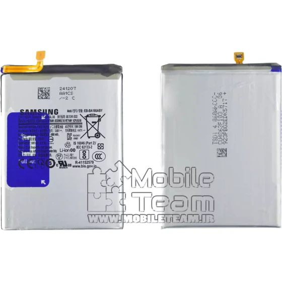 باتری اصلی روکاری سامسونگ BATTERY SAMSUNG A16-A165-A166-A17 4G-A175-A26-A265 EB با هاس ۱۳۰٪ اصلی با گارنتی ۹۰. روزه
