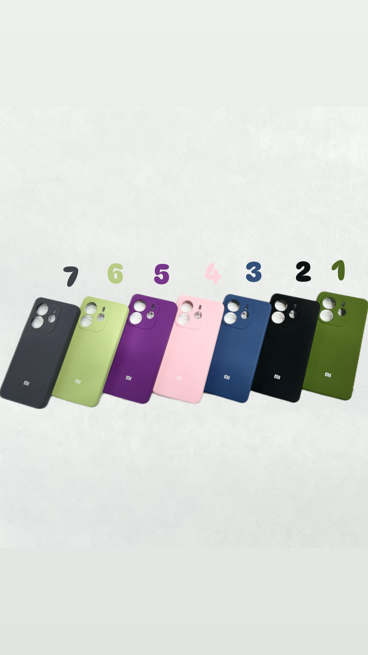 کاور سیلکونی اصل پاک کنی داخل نمد مناسب برای گوشی Redmi note ۱۴ 4g