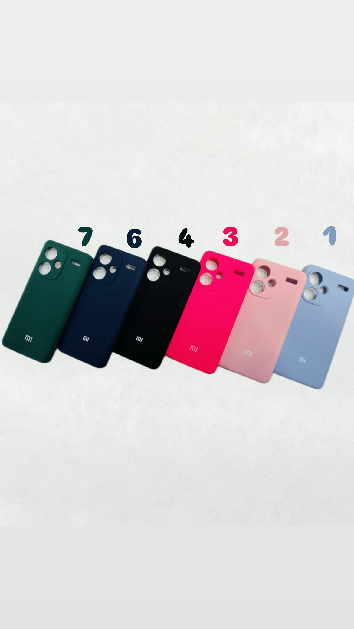 کاور سیلکونی اصل پاک کنی داخل نمد مناسب برای گوشی Redmi note ۱۳pro plus